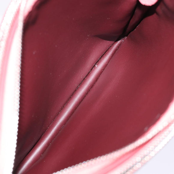 BURBERRY Shoulder Bag Leather Pink Auth ki4506V