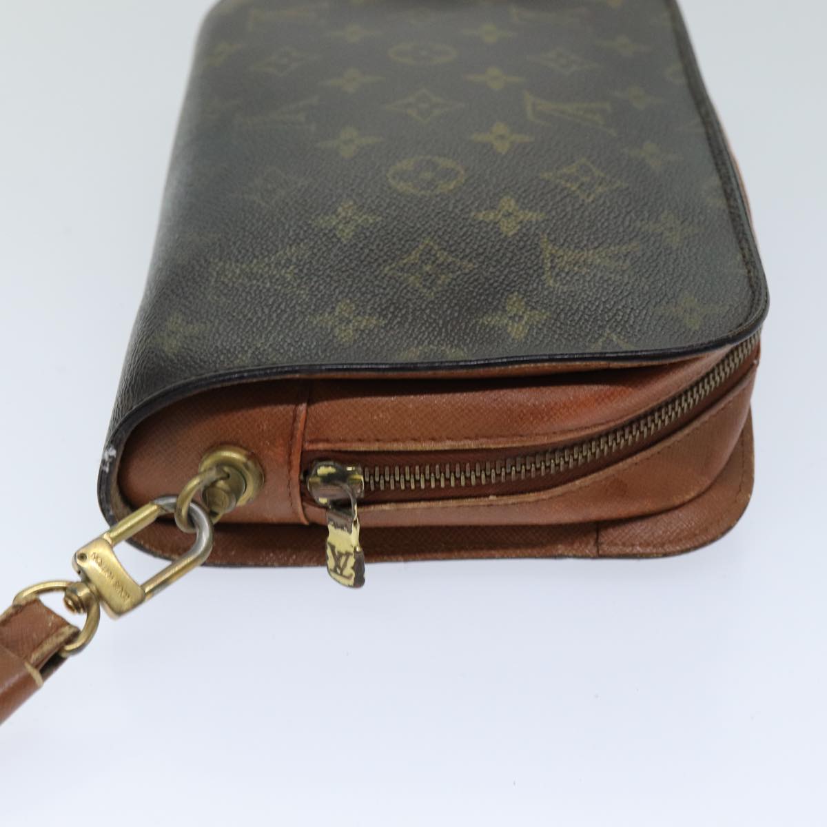 LOUIS VUITTON Monogram Orsay Clutch Bag M51790 LV Auth ki4511