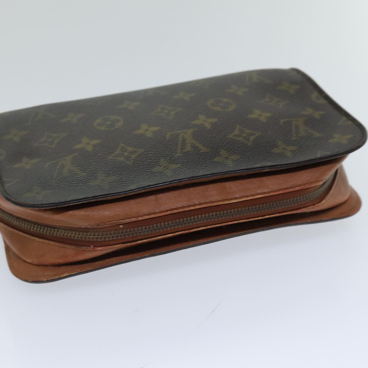 LOUIS VUITTON Monogram Orsay Clutch Bag M51790 LV Auth ki4511