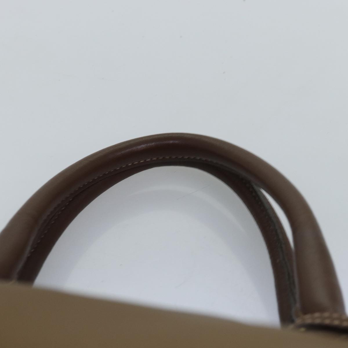 PRADA Tote Bag Nylon 2way Brown Auth ki4513