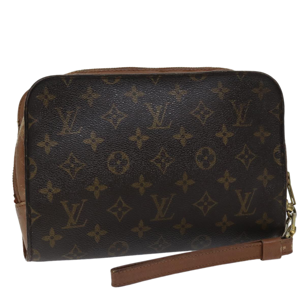 LOUIS VUITTON Monogram Orsay Clutch Bag M51790 LV Auth ki4523