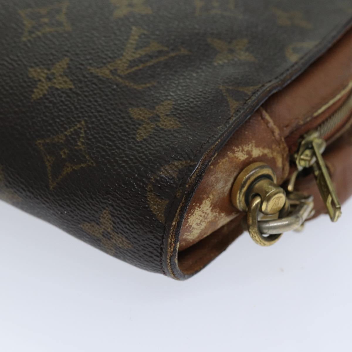 LOUIS VUITTON Monogram Orsay Clutch Bag M51790 LV Auth ki4523