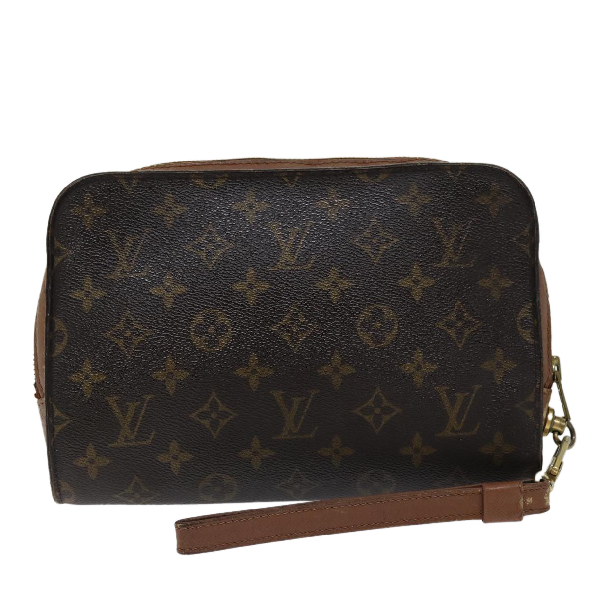 LOUIS VUITTON Monogram Orsay Clutch Bag M51790 LV Auth ki4523