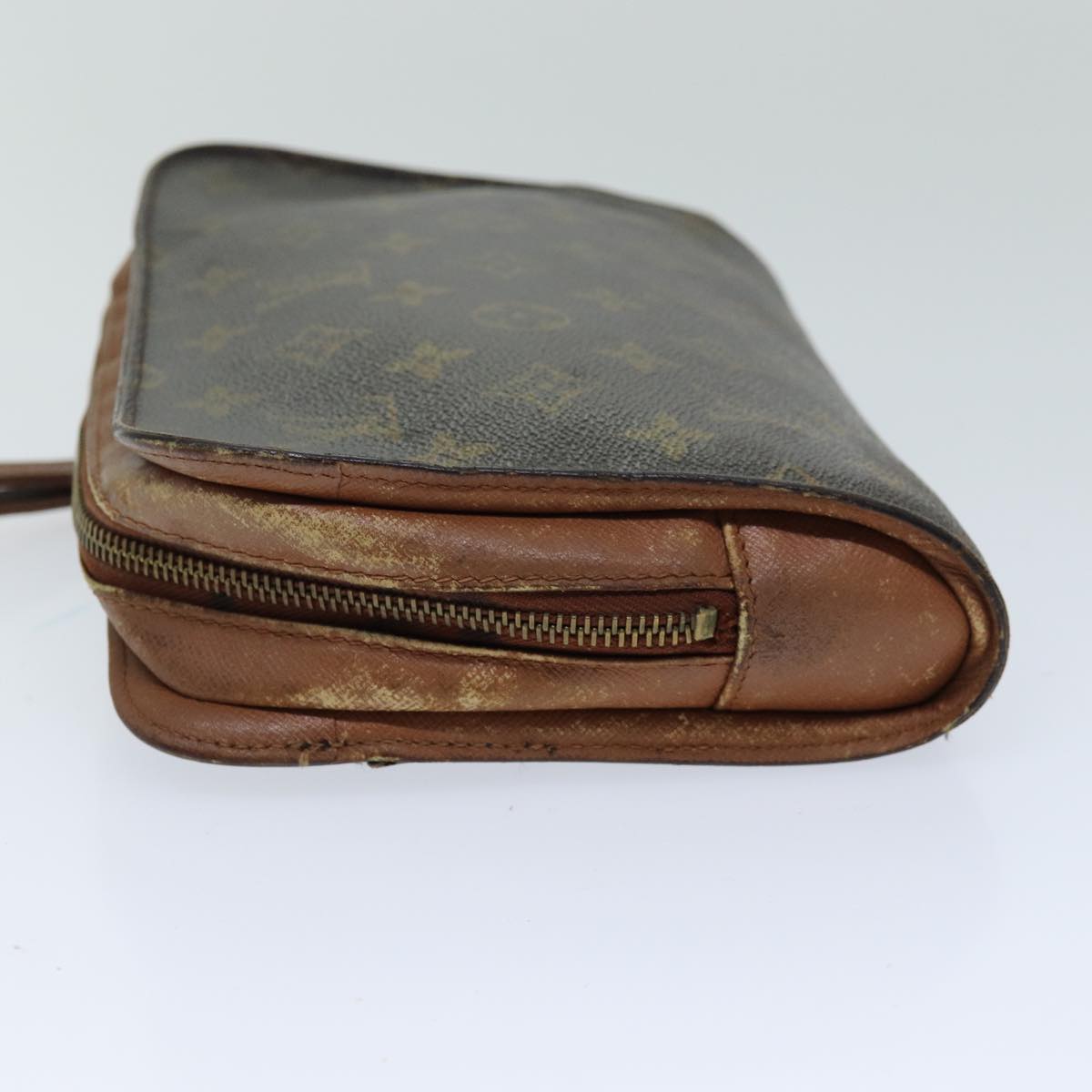 LOUIS VUITTON Monogram Orsay Clutch Bag M51790 LV Auth ki4523