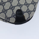 GUCCI GG Supreme Sherry Line Shoulder Bag PVC Navy Red 39 02 026 Auth ki4524-17