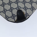 GUCCI GG Supreme Sherry Line Shoulder Bag PVC Navy Red 39 02 026 Auth ki4524-8