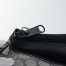 GUCCI GG Supreme Sherry Line Shoulder Bag PVC Navy Red 39 02 026 Auth ki4524-9