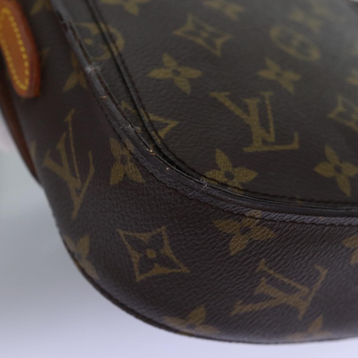 LOUIS VUITTON Monogram Saint Cloud PM Shoulder Bag M51244 Auth ki4525