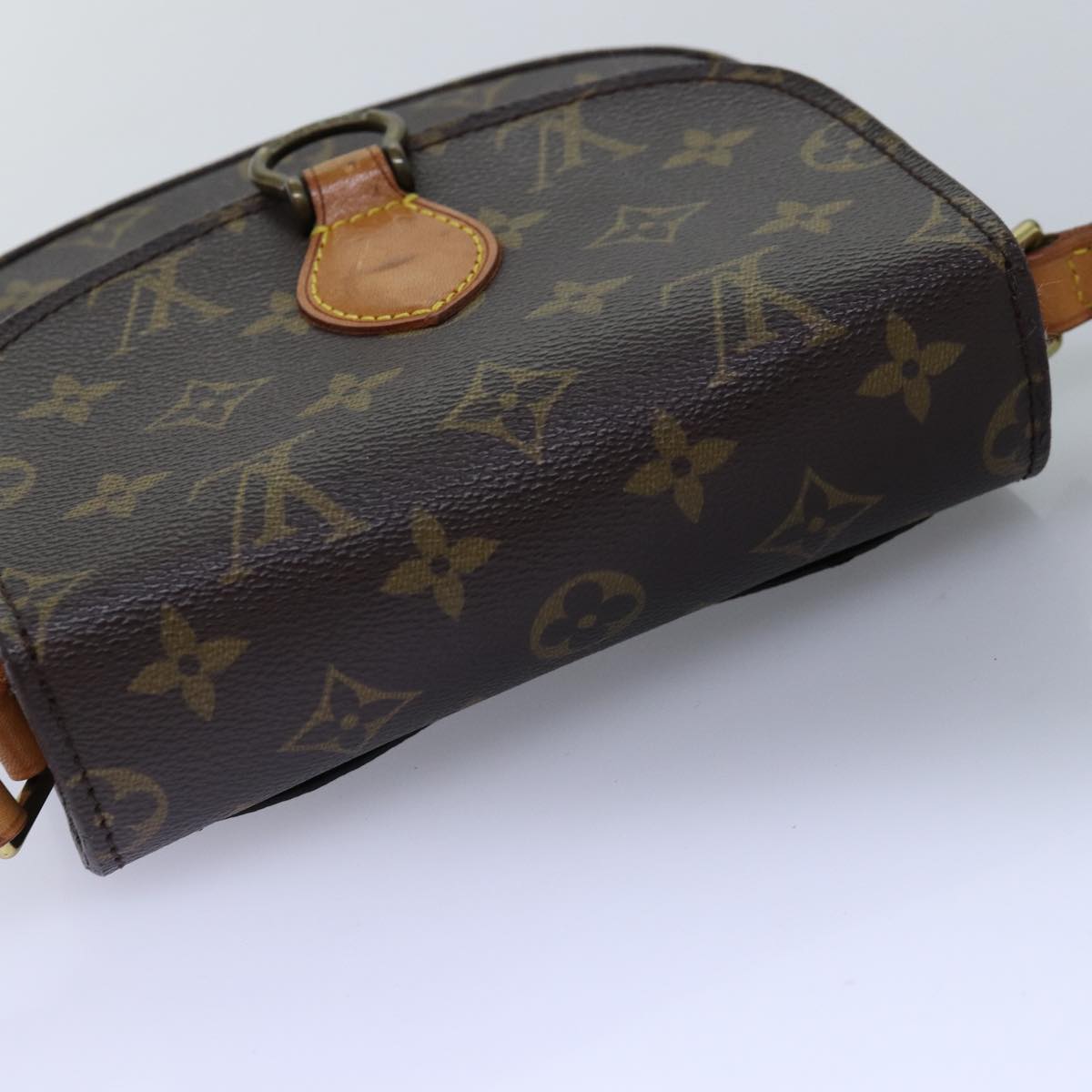 LOUIS VUITTON Monogram Saint Cloud PM Shoulder Bag M51244 Auth ki4525