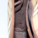 Burberrys Nova Check Shoulder Bag PVC Leather Auth ki4534-19