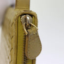 BOTTEGA VENETA INTRECCIATO Organizer Wallet Leather Yellow Auth ki4541-9