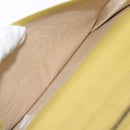 BOTTEGA VENETA INTRECCIATO Organizer Wallet Leather Yellow Auth ki4541-23