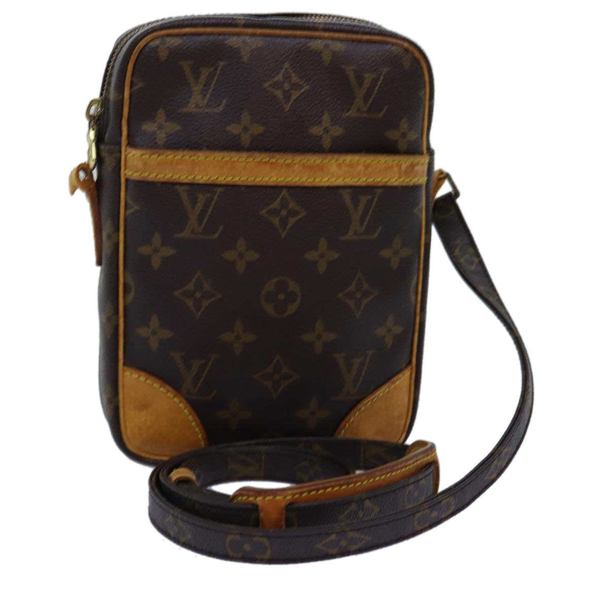 LOUIS VUITTON Monogram Danube Shoulder Bag M45266 LV Auth ki4543