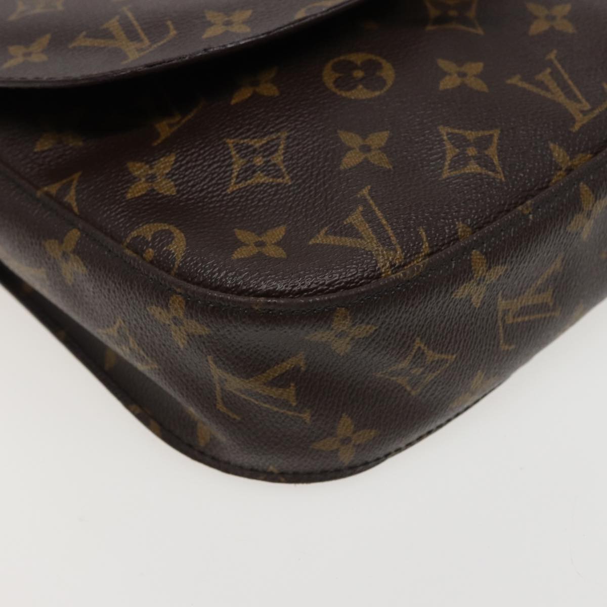 LOUIS VUITTON Monogram Saint Cloud GM Shoulder Bag M51242 LV Auth ki4549