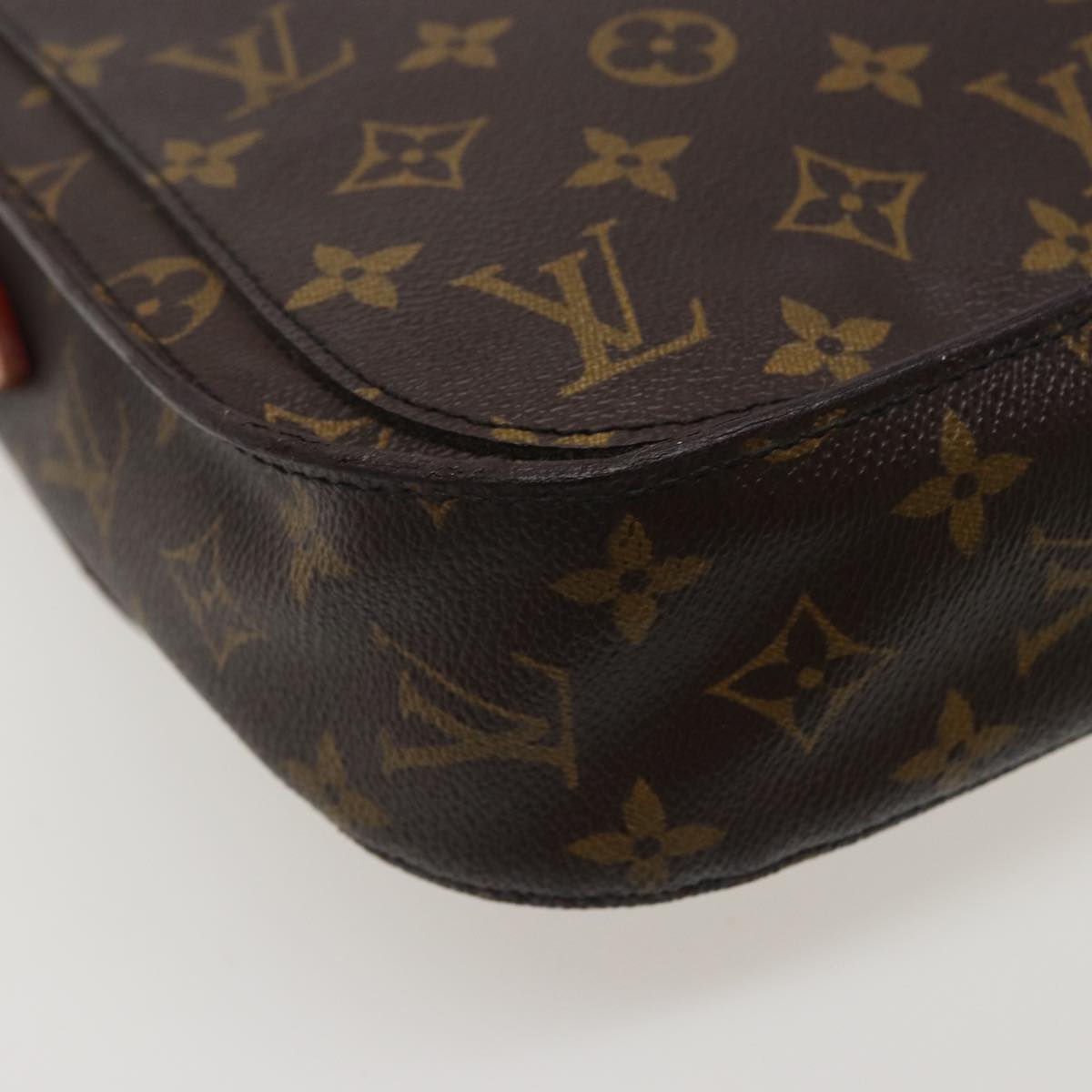 LOUIS VUITTON Monogram Saint Cloud GM Shoulder Bag M51242 LV Auth ki4549