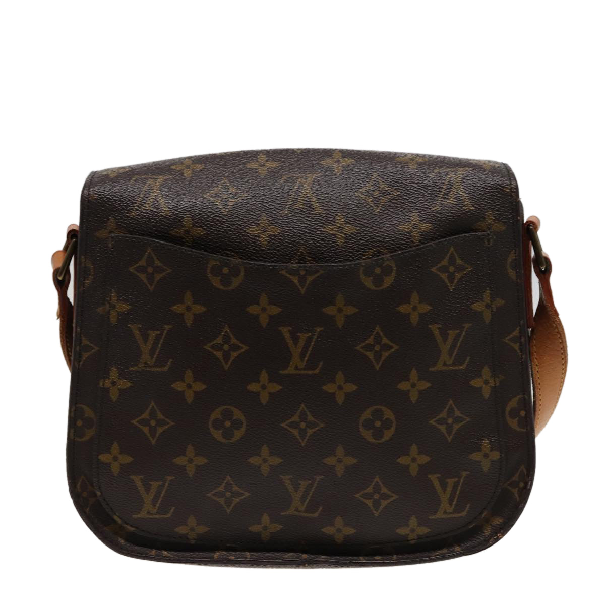 LOUIS VUITTON Monogram Saint Cloud GM Shoulder Bag M51242 LV Auth ki4549