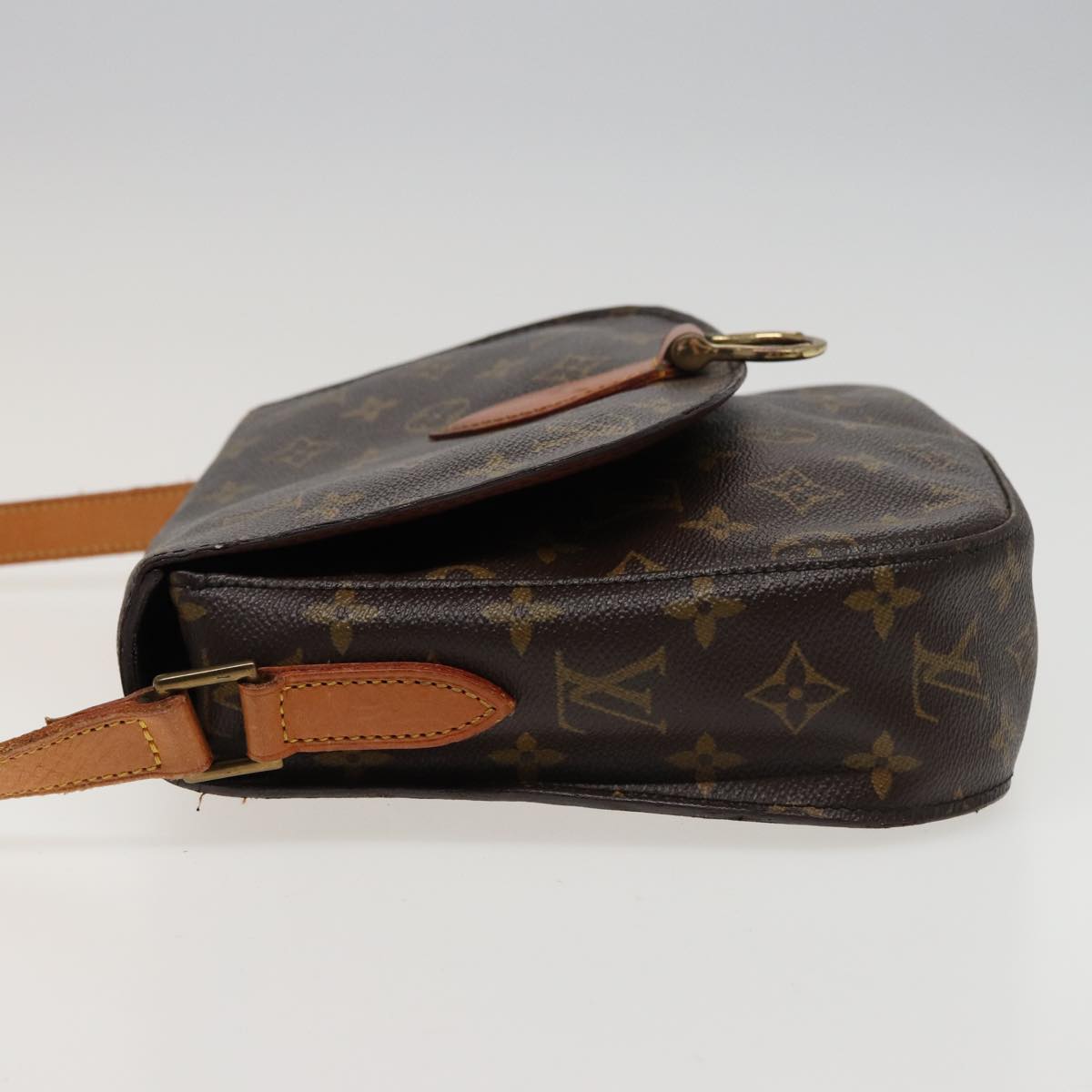 LOUIS VUITTON Monogram Saint Cloud GM Shoulder Bag M51242 LV Auth ki4549