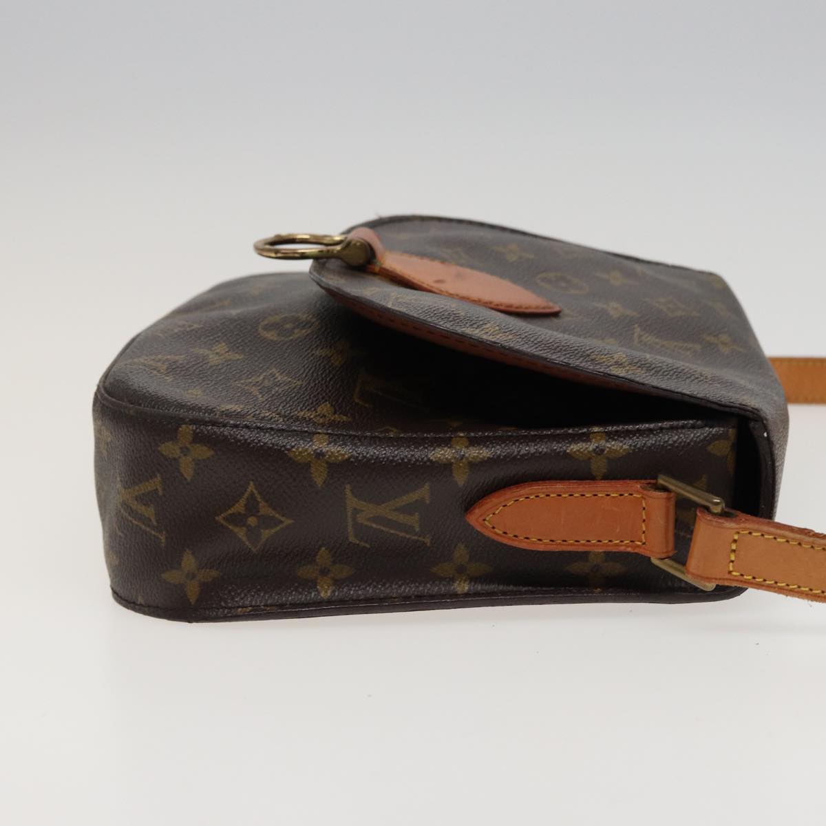 LOUIS VUITTON Monogram Saint Cloud GM Shoulder Bag M51242 LV Auth ki4549