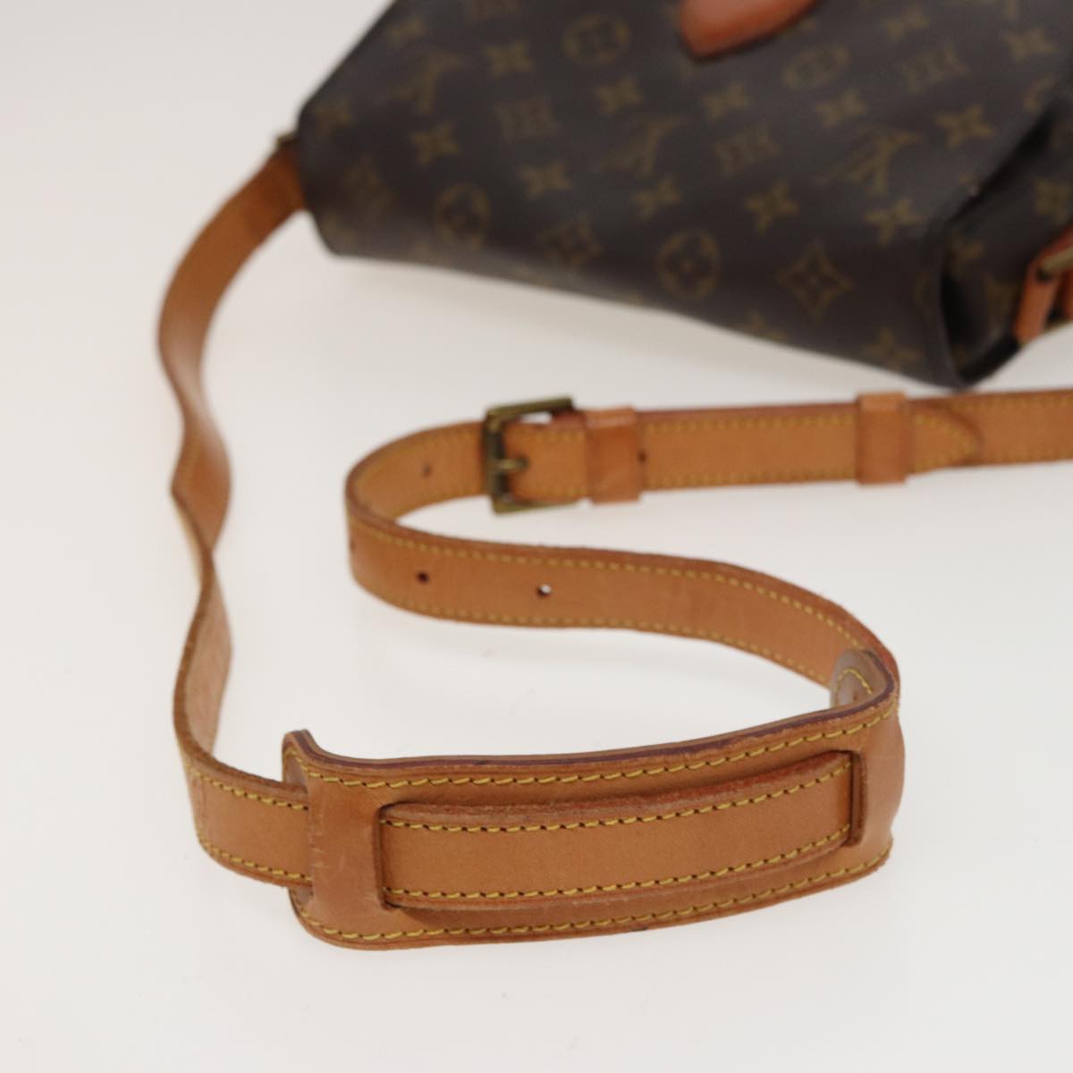 LOUIS VUITTON Monogram Saint Cloud GM Shoulder Bag M51242 LV Auth ki4549