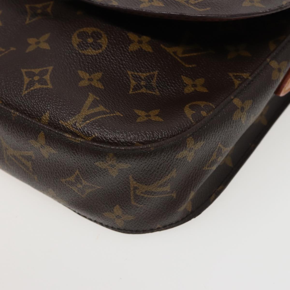 LOUIS VUITTON Monogram Saint Cloud GM Shoulder Bag M51242 LV Auth ki4549