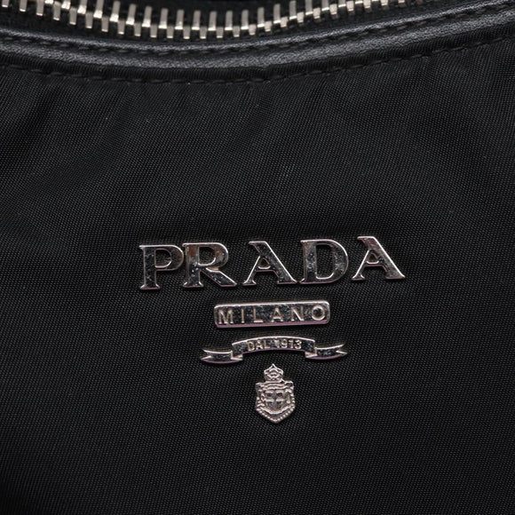 PRADA Shoulder Bag Nylon 2way Black Auth ki4556