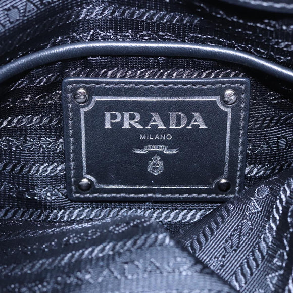 PRADA Shoulder Bag Nylon 2way Black Auth ki4556