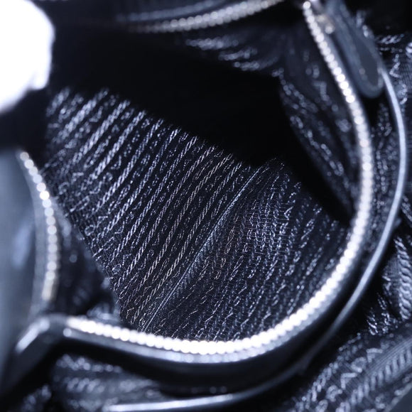 PRADA Shoulder Bag Nylon 2way Black Auth ki4556