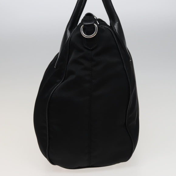 PRADA Shoulder Bag Nylon 2way Black Auth ki4556