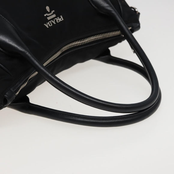 PRADA Shoulder Bag Nylon 2way Black Auth ki4556