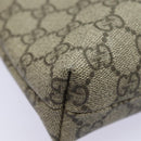 GUCCI GG Supreme Shoulder Bag PVC Beige 388924 Auth ki4557A-16