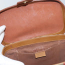 Burberrys Nova Check Hand Bag Canvas Beige Auth ki4571-10