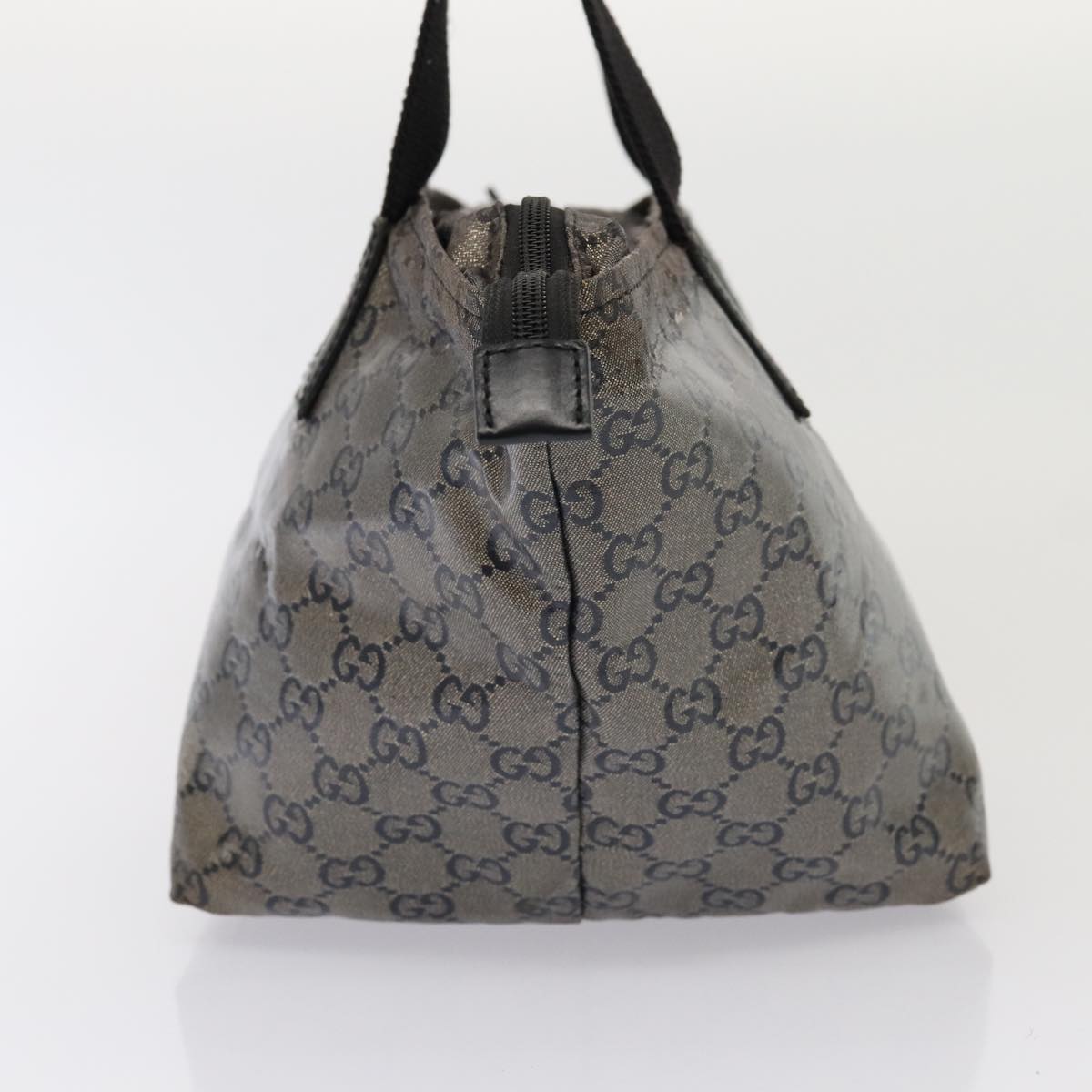 GUCCI GG Crystal Tote Bag Black 131228 Auth ki4586