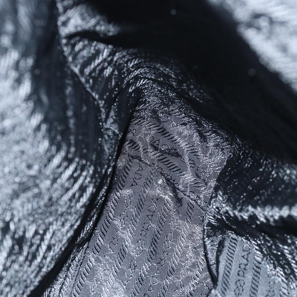 PRADA Backpack Nylon Black Auth ki4596