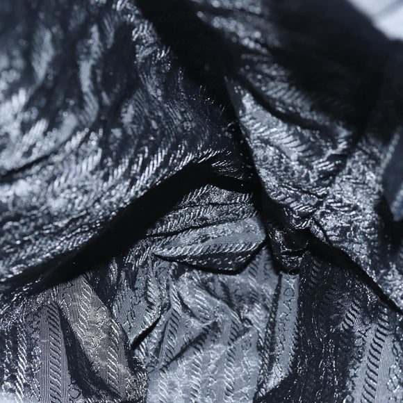 PRADA Backpack Nylon Black Auth ki4596