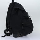 PRADA Backpack Nylon Black Auth ki4596-3