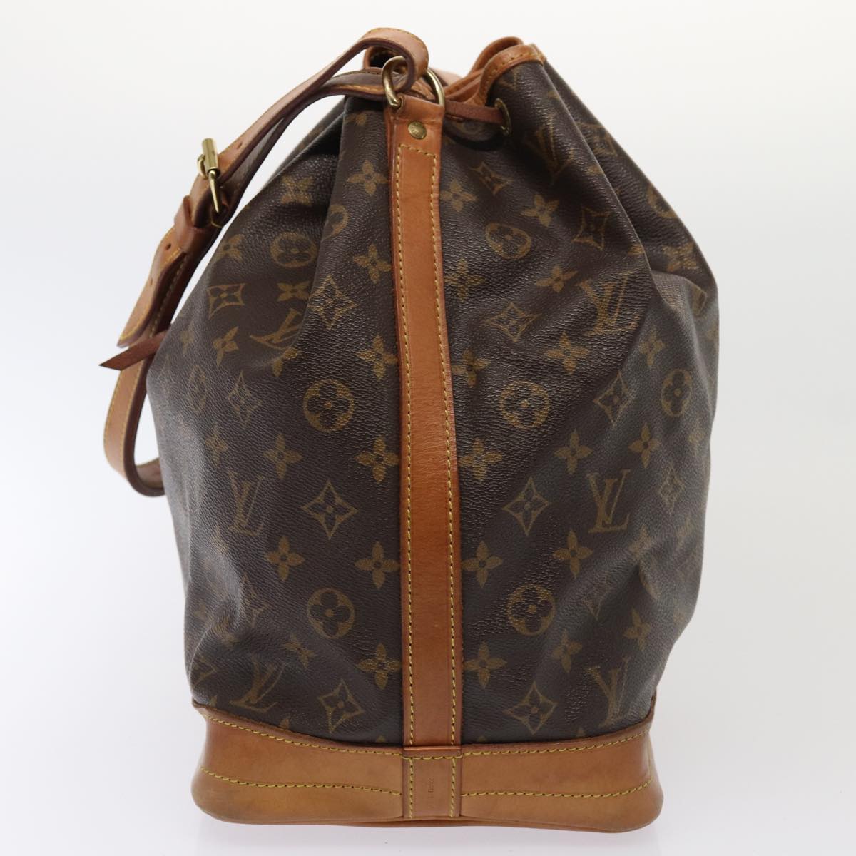 LOUIS VUITTON Monogram Noe Shoulder Bag M42224 LV Auth ki4606