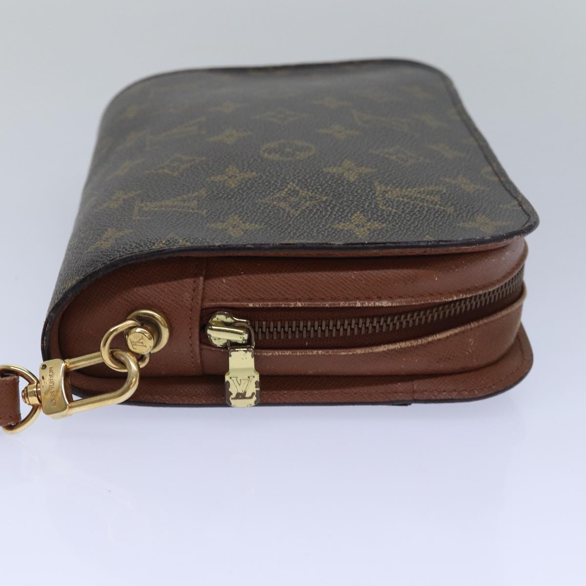 LOUIS VUITTON Monogram Orsay Clutch Bag M51790 LV Auth ki4609