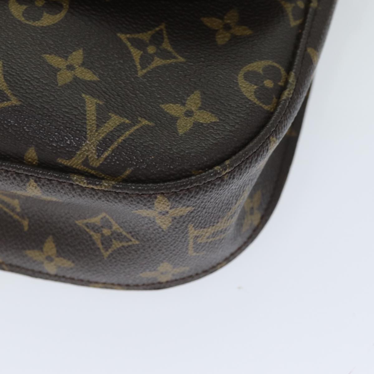 LOUIS VUITTON Monogram Saint Cloud GM Shoulder Bag M51242 LV Auth ki4612