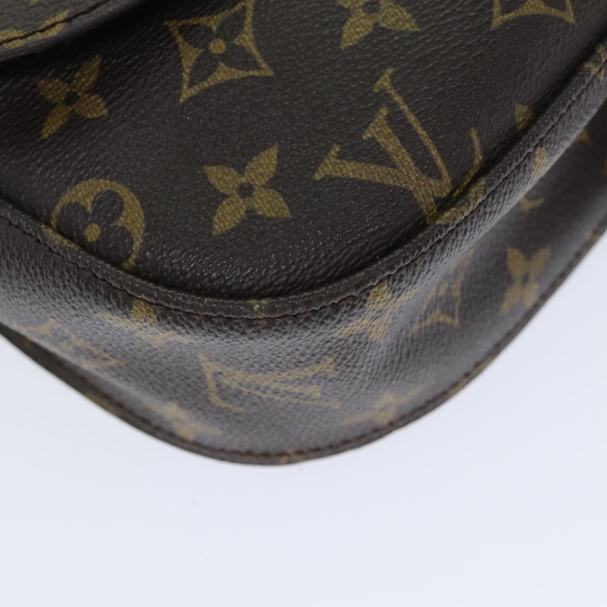 LOUIS VUITTON Monogram Saint Cloud GM Shoulder Bag M51242 LV Auth ki4612