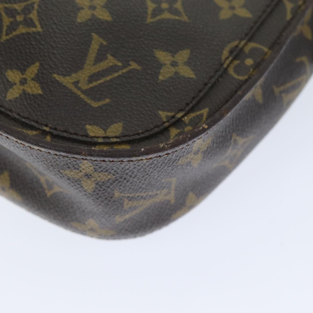 LOUIS VUITTON Monogram Saint Cloud GM Shoulder Bag M51242 LV Auth ki4612