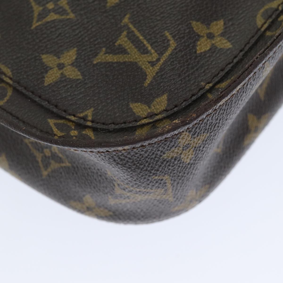 LOUIS VUITTON Monogram Saint Cloud GM Shoulder Bag M51242 LV Auth ki4612