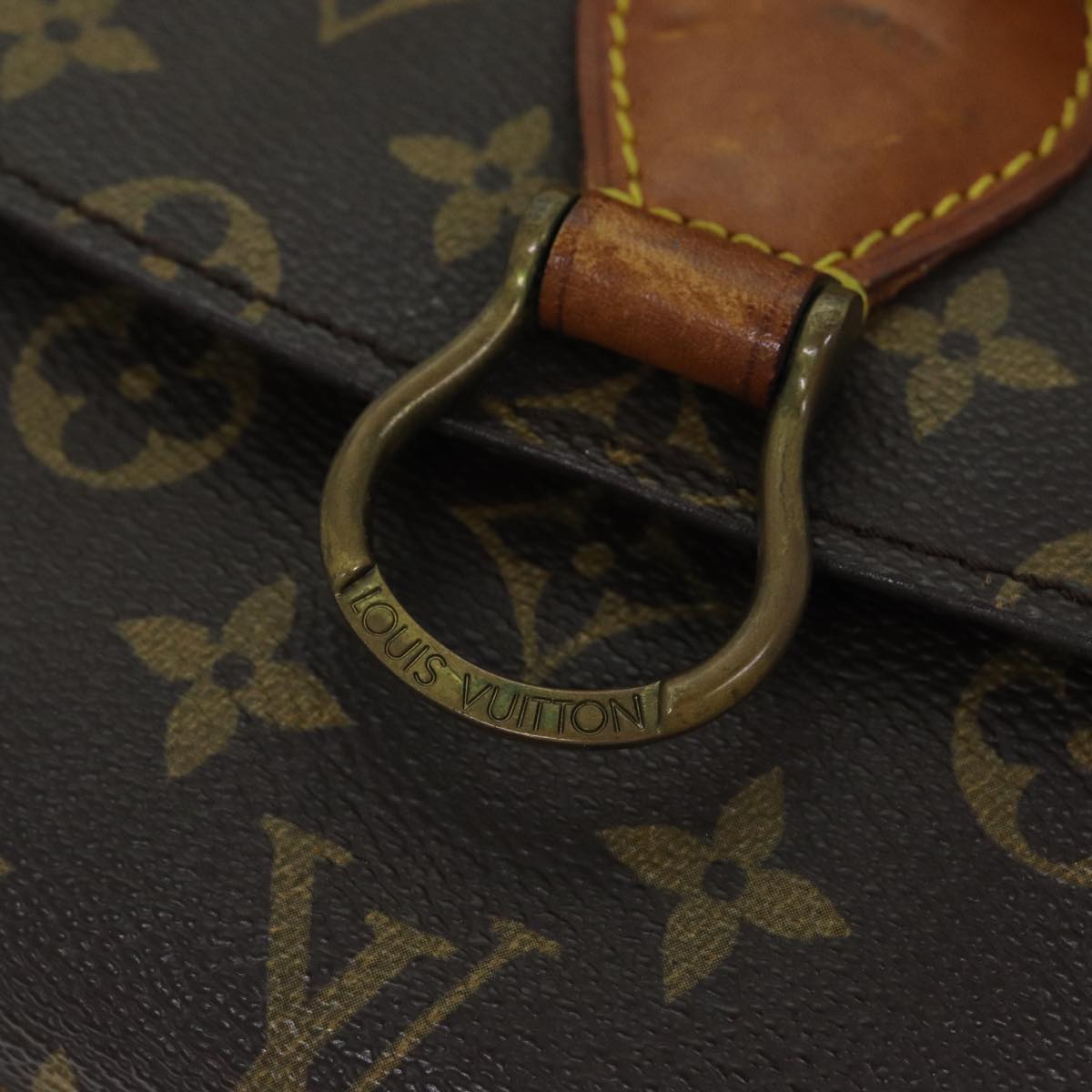 LOUIS VUITTON Monogram Saint Cloud GM Shoulder Bag M51242 LV Auth ki4612