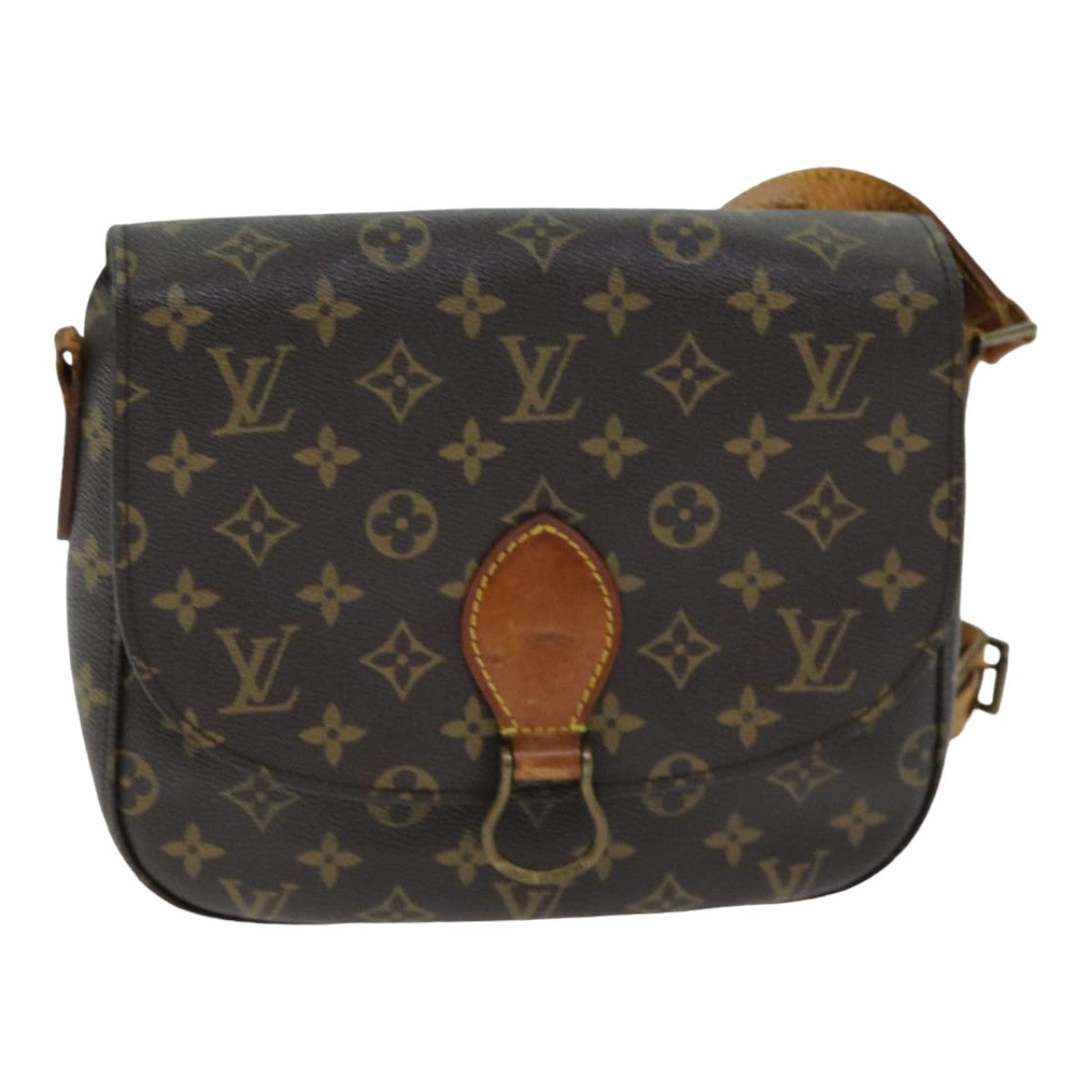 LOUIS VUITTON Monogram Saint Cloud GM Shoulder Bag M51242 LV Auth ki4612