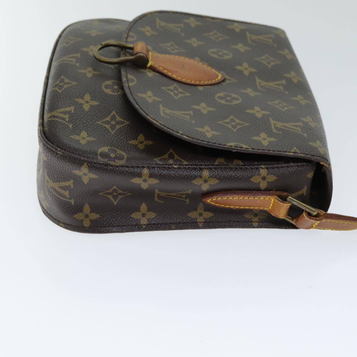 LOUIS VUITTON Monogram Saint Cloud GM Shoulder Bag M51242 LV Auth ki4612