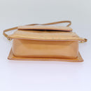 LOUIS VUITTON Monogram Vernis Motto Pouch Marshmallow Pink M91312 LV Auth ki4629-5