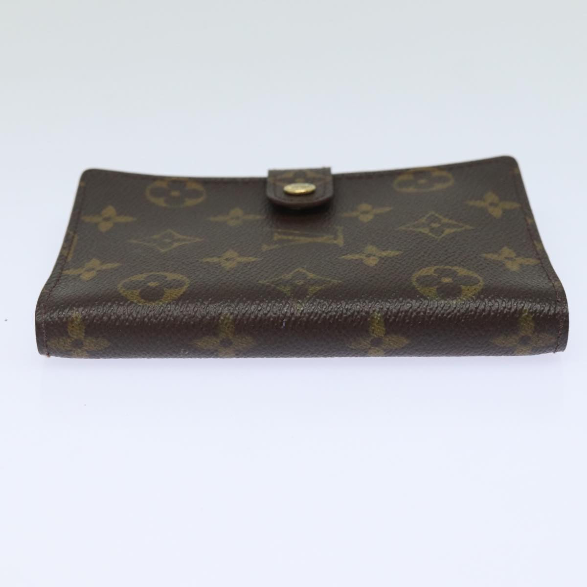 LOUIS VUITTON Monogram Agenda PM Day Planner Cover R20005 LV Auth ki4635