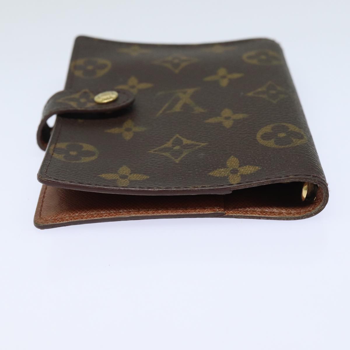 LOUIS VUITTON Monogram Agenda PM Day Planner Cover R20005 LV Auth ki4635