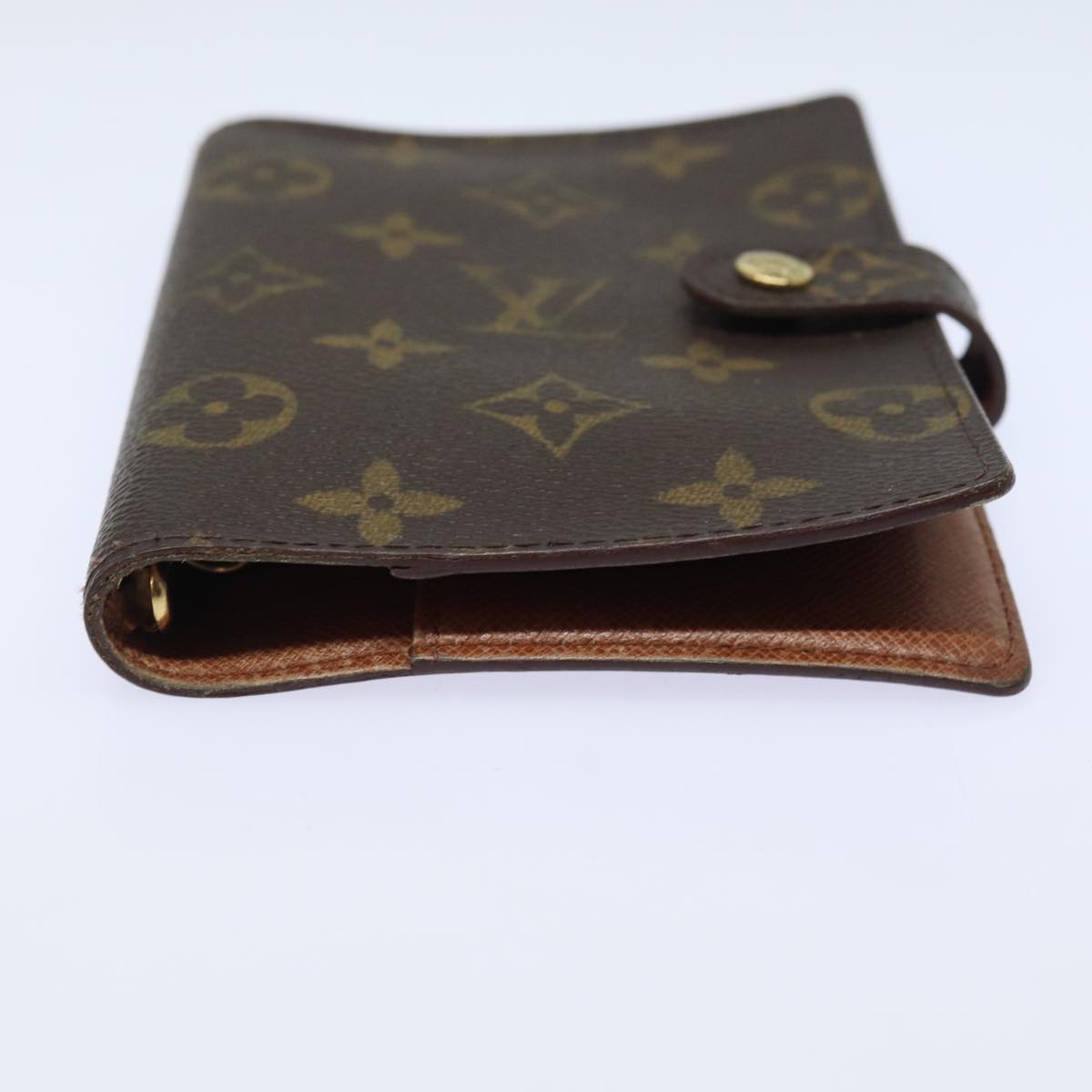 LOUIS VUITTON Monogram Agenda PM Day Planner Cover R20005 LV Auth ki4635