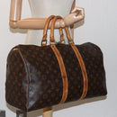 LOUIS VUITTON Monogram Keepall 45 Boston Bag M41428 LV Auth ki4639-22