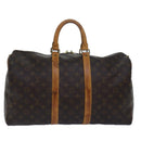 LOUIS VUITTON Monogram Keepall 45 Boston Bag M41428 LV Auth ki4639-2